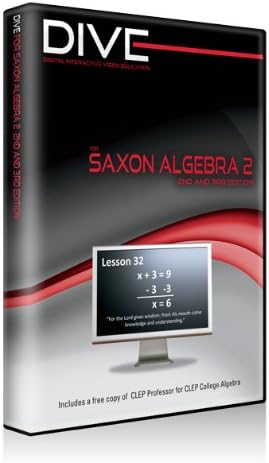 Dive Cd-ROM for Saxon Algebra 2 2nd & 3rd Edition