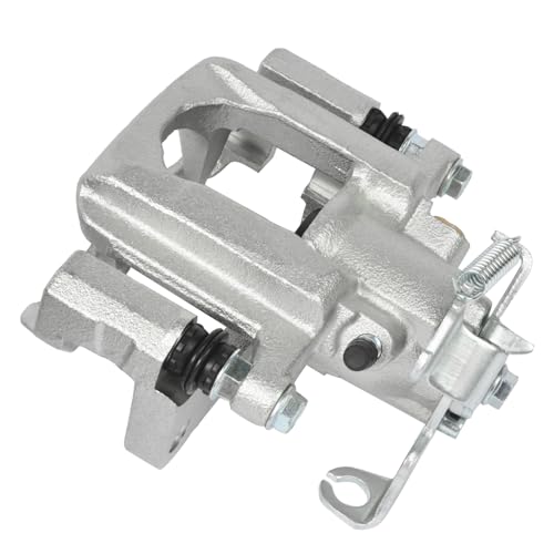 Image of Detroit Axle - Rear Right Brake Caliper for 08-16 Chrysler Town & Country | Dodge Grand Caravan 2009-2014 Volkswagen Routan 2012-2015 Ram C /V, Passenger Side Brake Caliper with Bracket