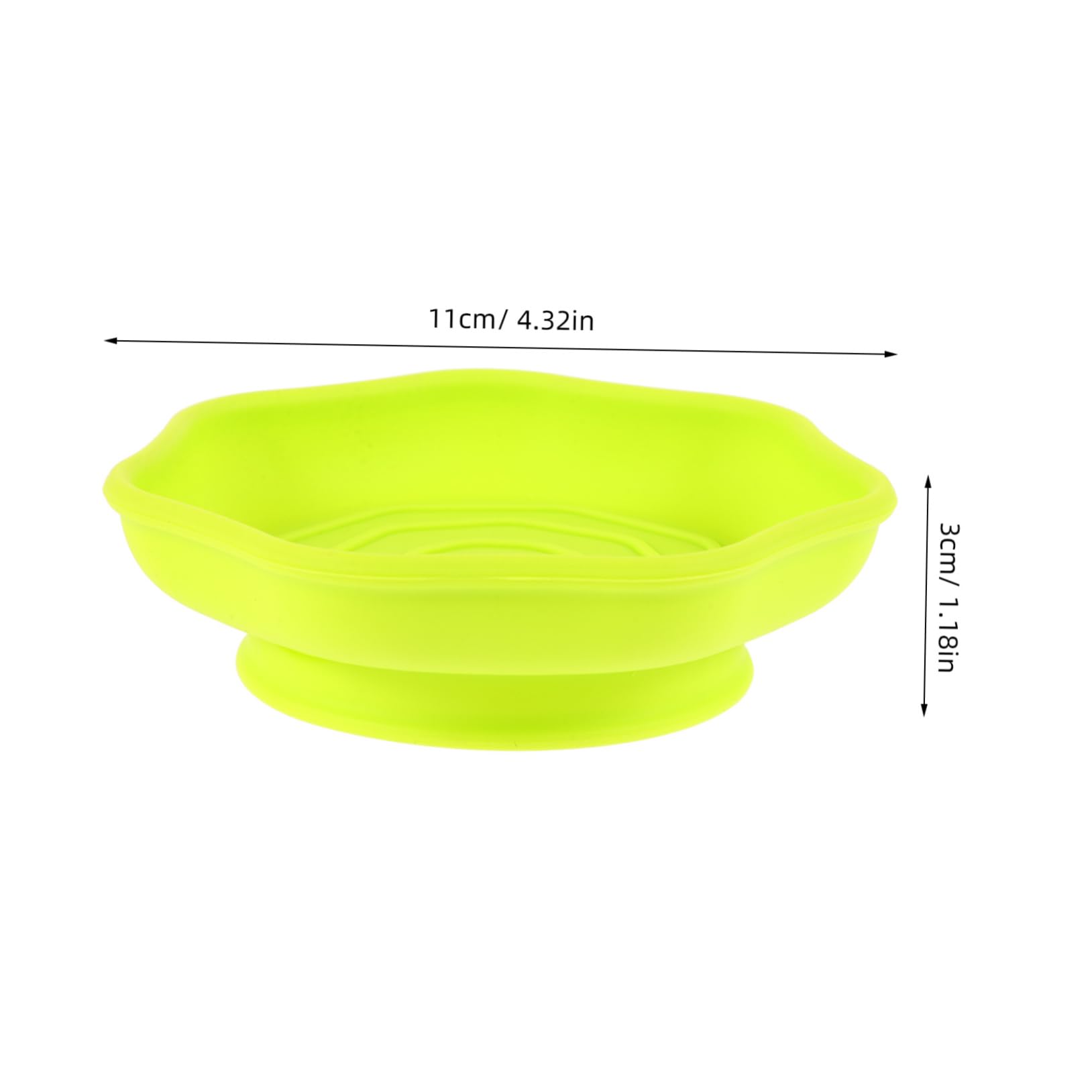 KICHOUSE Wine Glass Charcuterie Topper Snack Holder Silicone Cover Green for Social Gatherings Events