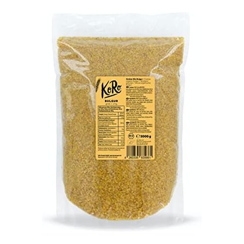 KoRo - Bio Bulgur 2 kg - Getreide zum Koche ohne Zusätze in Vorteilspackung zum Vorteilspreis Cover
