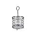 Spectrum Diversified Contempo Caddy Cutlery, Modern Dining Table D?cor & Kitchen Organization, Silverware Holder with Handle, Chrome