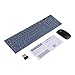 Produktbild Redxiao    Tastatur-Mäuse-Set, kabellos, ultradünn, exquisit, modisch, mit USB-Empfänger für Notebook-Computer, Desktop, optische Tastatur, Maus-Kit(#1)