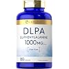 Carlyle DL-Phenylalanine | 1000mg | 180 Capsules | Non-GMO and Gluten Free Formula | DLPA Free Form Supplement