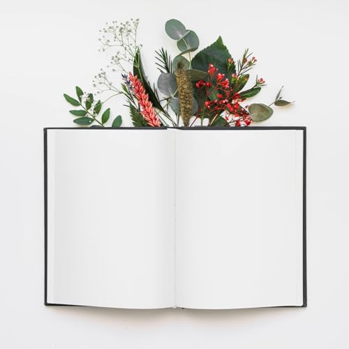 Image of LAURET BLANC Hardcover Unruled Notebook- 120GSM Natural Shade Paper, 150 Plain Pages, Hardbound (Make Yourself A Priority)