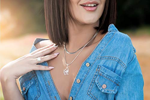 PORI JEWELERS .925 Sterling Silver Cushion Cut Halo Solitaire Engagement Ring- 2.45 Cttw CZ2