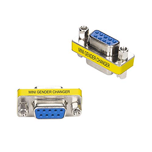 Linkstable Drivergenius Rd232F2F Db9 Serial Rs232 Com Gender Changer - For Usb To Rs232 Serial Cable Adapter (Female/Female) #TOP2