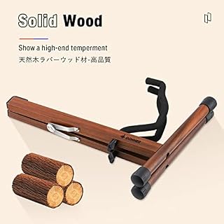 Donner Support Guitare en Bois Porte Guitare, A-frame Stand Guitare Pliable Portable pour Guitare Acoustique et… - Les Beatles, Paul McCartney, John Lennon, RIngo Starr, George Harrison Donner Support Guitare en Bois Porte Guitare, A-frame Stand Guitare Pliable Portable pour Guitare Acoustique et… – Image 2