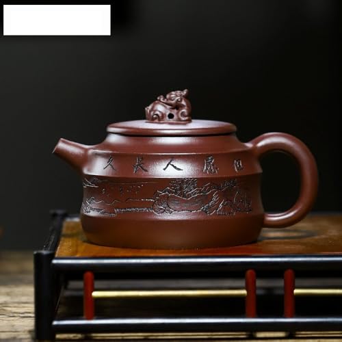 Tetera de cerámica retro estilo japonés y cafetera de arcilla 4