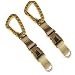 Youxiu Clip De Ceinture De Porte-clés Tactique 2pcs Molle Strap Strap Strap Strape Relacher Clip Clip Carabiner Prosd