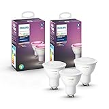 Steuern Sie Ihre Philips Hue Bluetooth Lampen einfach mit Ihrer Stimme: funktioniert mit allen Echo und Google Nest Geräten. (Hue Bridge erforderlich für Echo (1st Gen) und Echo Dot (1st Gen))