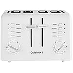 Cuisinart CPT-142P1 4-Slice Compact Plastic Toaster, White - Image 3