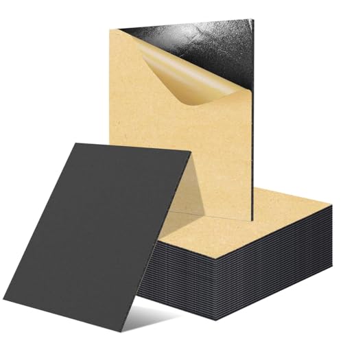 157 mil 54 Sqft Automotive Sound Deading Material for Car Insulation - High Density Closed Cell Foam Sheet Car Insulation Sound Deadener & Heat Barrier Pad for Car Doors, Hood, Trunk, Floor, 40 Sheet