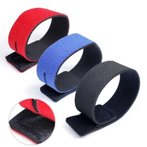Set de 5 o 10 correas elásticas multicolor para cañas de pescar miniatura 6