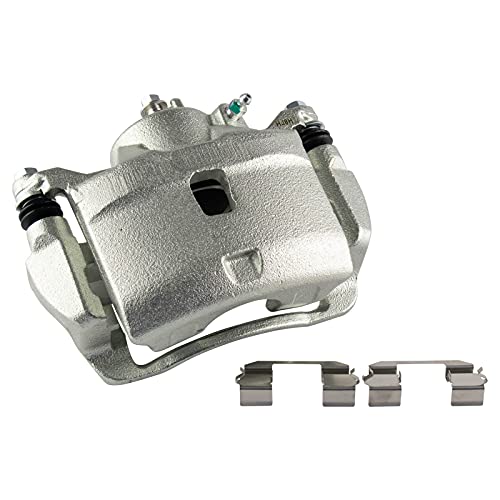 Image of TRQ Front Left Right Brake Caliper w /Bracket Driver Passenger Side