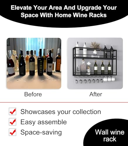 Casier à vin à paroi étroite pour optimiser les petits espaces muraux - 7