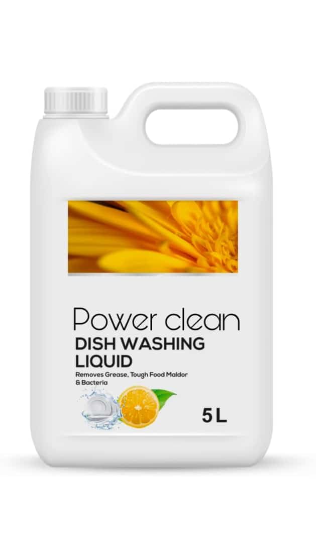 Power clean Natural Dishwashing Liquid with Lemon Odour Busters | Removes Tough Grease, Soft on Hands | Plant-Derived Actives, LABSA & Paraben free | Safe for Baby & Pet Utensils | 5 Litre pack (B0D6NJG451) Amazon Price History, Amazon Price Tracker