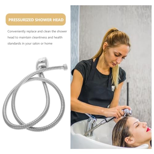 Cabezal de ducha con manguera de aleación de zinc Hemoton miniatura 3