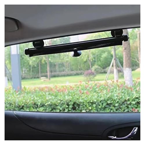 Pare-soleil rétractable pour voiture rideau de fenêtre latérale thermique à ventouse - 6
