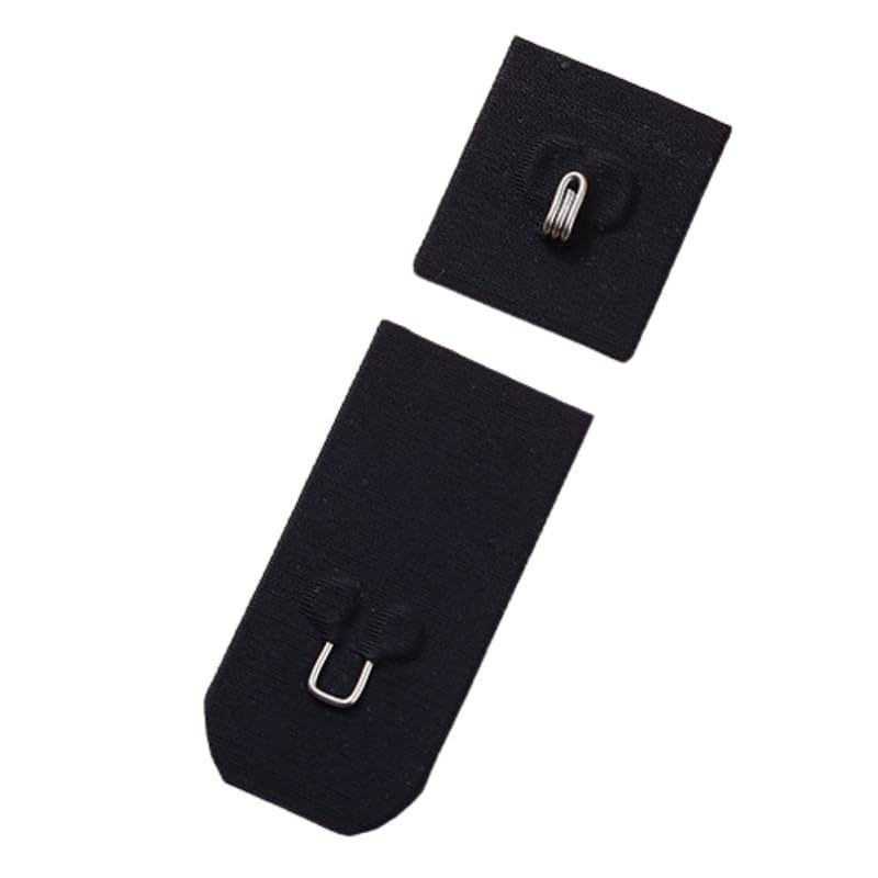 Seamless Fit Bra Buckle Matching Fabric One Button Clasp Snap Closure-image-0