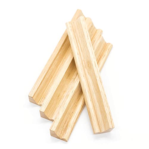 BSIRI Wooden Letter Holder Tiles Rack Set of 4