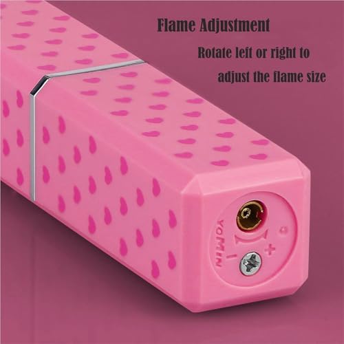 Encendedor con forma de lápiz labial blanco miniatura 4