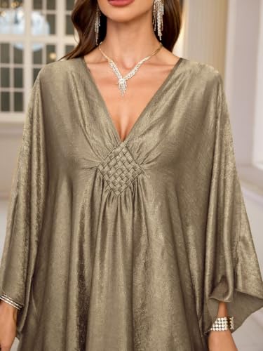 Caftan ample leger et robe de plage maxi pour femme
