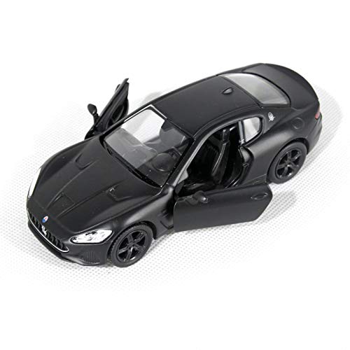Image of Tianmei 1:32 Die-Cast Metal Car Model Pull Back Toy(MSLD-Black) | 1:32 alloy metal die-cast car, pull-back action, openable doors & detailed interior, ideal for kids play and display.