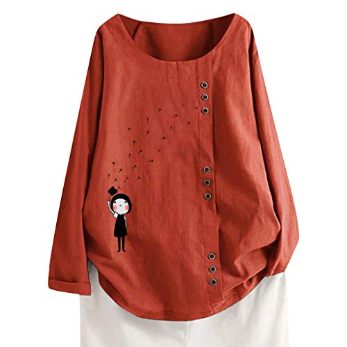 Momoxi Casual Maglietta Donna Primavera Autunno