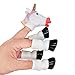 AQKILO Unicorn Finger Puppet Set, Animals Puppet Show Theater Props, Novelty Toys Weird Stuff Gifts
