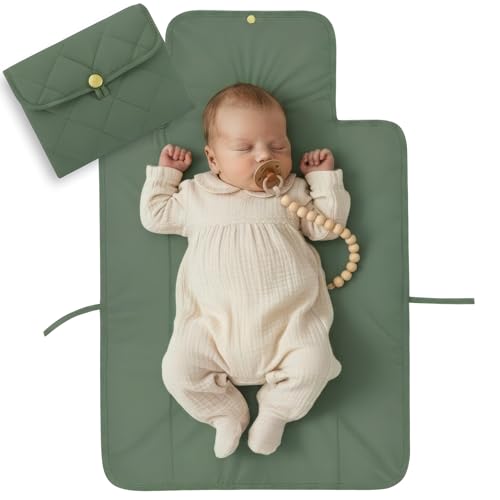 Portable Diaper Changing Pad - Soft and Easy to Clean Diaper Changing Mat for Babies - The Perfect...