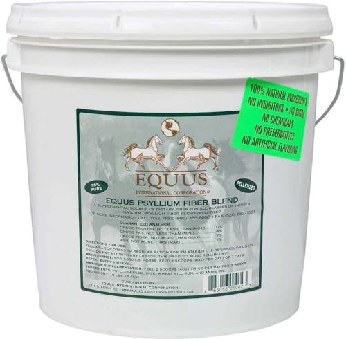 Equus International Corporation Psyllium Fiber Blend 10lb 4.4kg