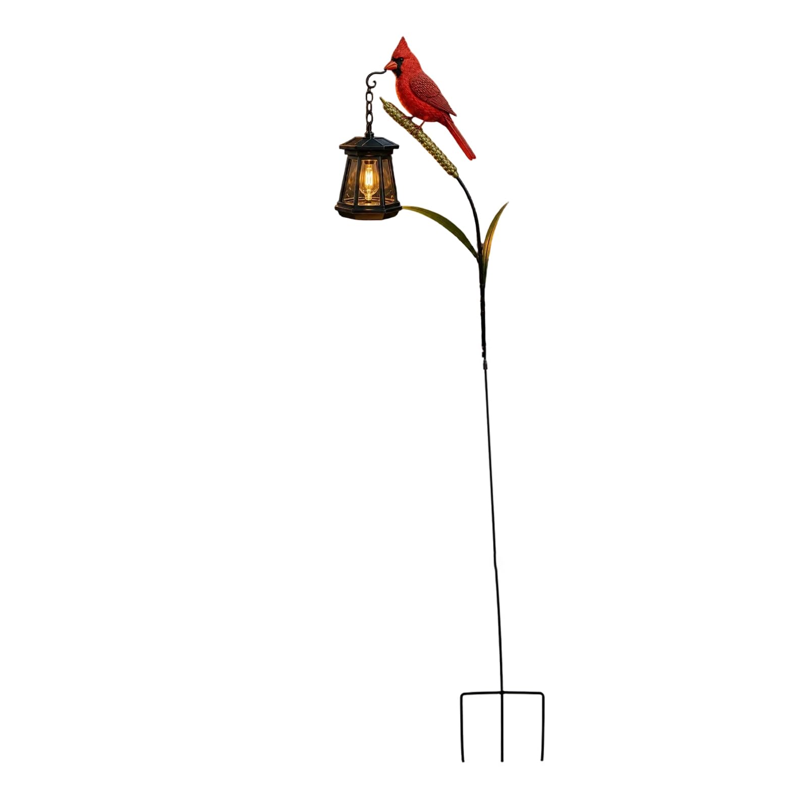 ZhzeYun Solar Garden Outdoor Statues Kingfisher Light – Solar-Powered Kingfisher Lantern with Stake, Garden Ornament for Yard Patio Walkway Courtyard, Outdoor Landscaping Decor C 1pc