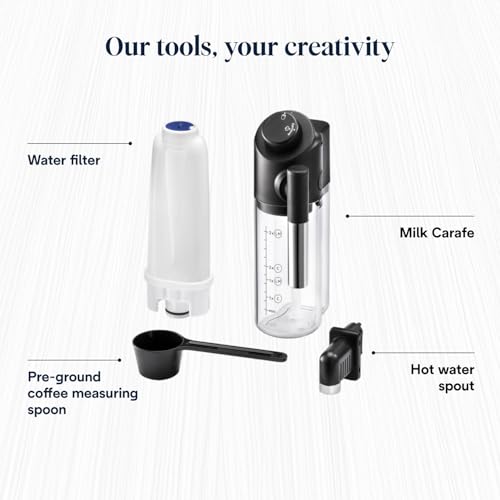 De'Longhi Magnifica Evo, Bean to Cup Coffee and Cappuccino Maker, 1450 watts, 250g bean container, 1.8L water container, ECAM292.81.B, Plastic, Black - Image 7