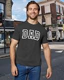 Ithalt Mom Shirt Dad Shirt Mom Dad Parents Shirts Pregnancy Announcement Tshirts Matching Outfits Couple T-Shirts(DadGrey, Large)