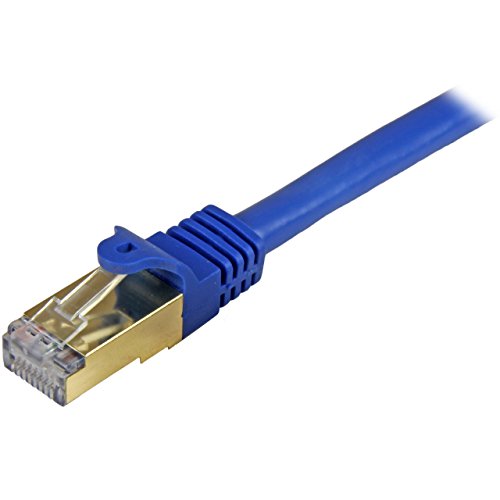 StarTech.com 25ft CAT6a Ethernet Cable, 10 Gigabit Shielded Snagless RJ45 100W PoE Patch Cord - Image 2