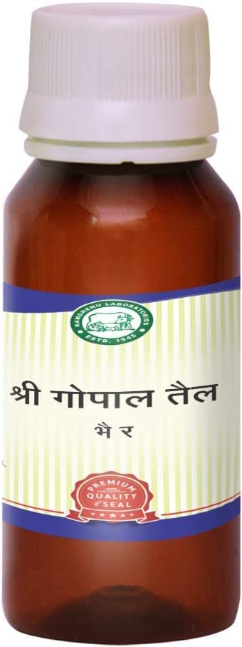 Huile Shree Gopala Taila QURA 30 ml soin ayurvédique