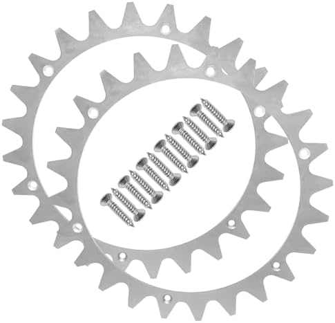 Worx Landroid Robotic Lawn Mower - Are These Top 5 Picks Worth It? 5 2 Pcs Stainless Steel Robotic Lawnmower Spikes with Screws for Traction Enhancer for Worx Landroid L Model Robotic Lawnmowers Robotic Lawnmowers Wheel Spikes for Accessory Off-Wheel Wheels