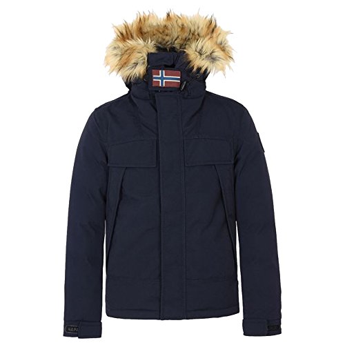 Napapijri Skidoo Open Short Mens Jacket Blu Marine...