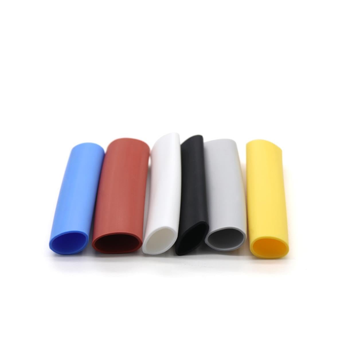 Diametro 0,8 1 1,5 2 2,5 3 3,5 4 5 6 7 8 10 12 15 20 25 mm Guaina termorestringente in silicone flessibile isolata Alta temperatura 2500 V-Nero,25mm