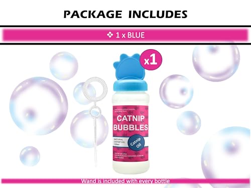 Petopedia Catnip Bubbles for Cats and Kittens, Natural Catnip Oil, Safe Interactive Cat Toys - Image 2