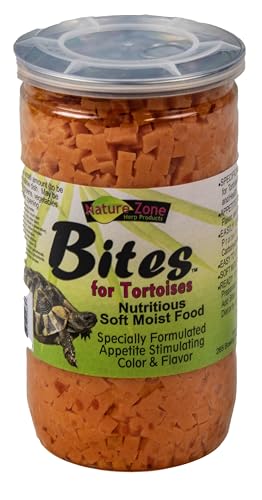 Nature Zone Snz54661 Melon Flavored Total Bites Soft Moist Food For Tortoise, 9-Ounce