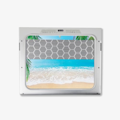 Image of MightySkins Skin Compatible with Alienware X14 R2 (2023) Full Wrap Kit - Pristine Beach | Protective, Durable, and Unique Vinyl Decal wrap Cover | Easy to Apply & Change Styles | Made in The USA