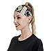 Yin Yang Pattern Sports Sweatband for Men Women Fashion Lightweight Workout Headbands Hairband
