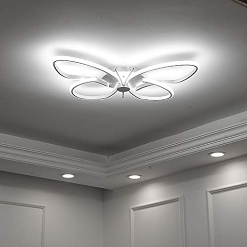 Plafonnier LED enfant papillon avec télécommande pour ajuster la lumière