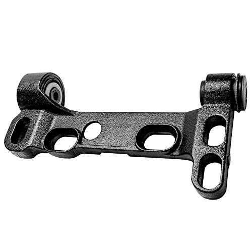 Detroit Axle - Front Lower Control Arm Support Brackets Replacement For Chevy Trailblazer Ext Gmc Envoy Xl Xuv Buick Rainier Isuzu Ascender - 2Pc Set #TOP4