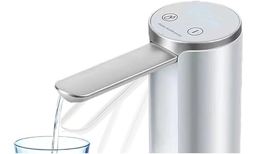 Bomba De Água Galão Recarregavel Dispensador Automático Display Digital e Botão Smart Touch Linha Pr