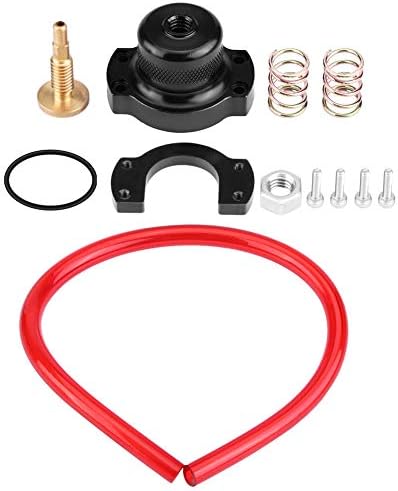Fuel Regulator, Racing Adjustable Fuel Regulator Riser Gauge Kit for Civic Acura Integra Prelude