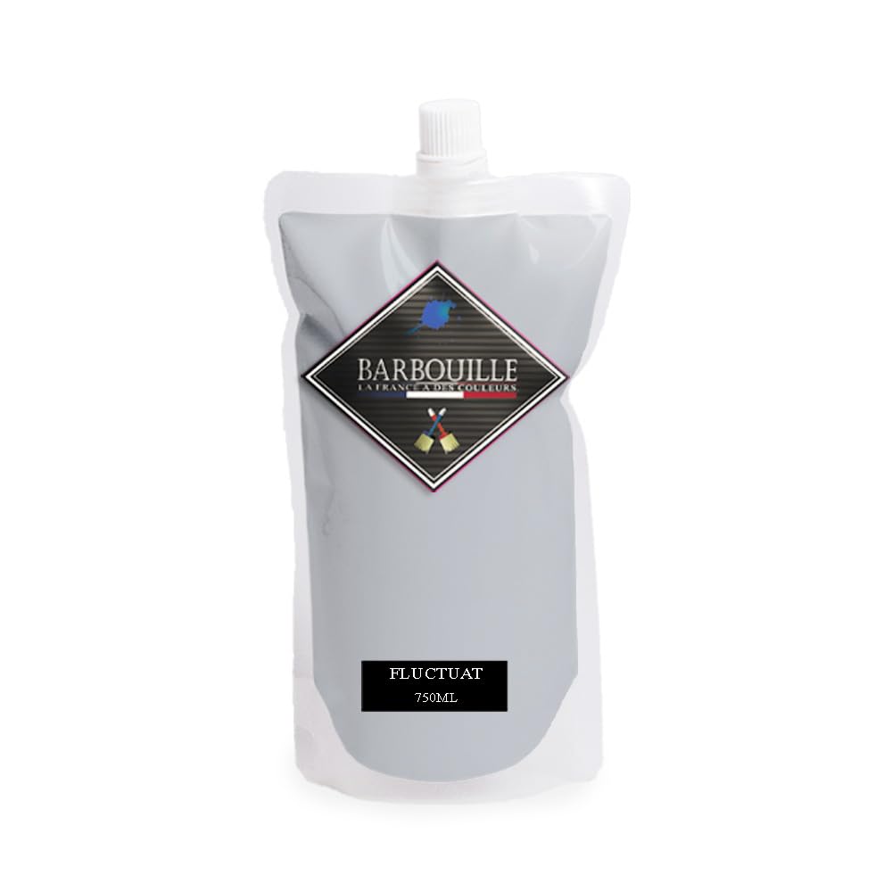 Peinture Gris Clair Acrylique Fluctuat - Effet Mat-​Poudré - Peinture Mur & Plafond - Lessivable - Séchage En 30 min - COV A+ - Fabriquée En France - 750 ml - BARBOUILLE