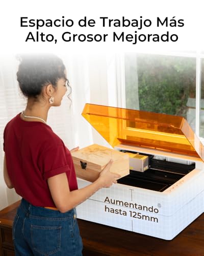 Miniatura 2 de Xtool Base Elevada M1 Ultra Con Panel De Nido De Abeja, Panel De Trabajo De Nido De Abeja Para Rápida Disipación De Calor Y Protección De Escritorio, Dimensiones: 24,4 X 19,6 X 5,5 .