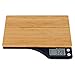 LQKYWNA Bilancia da Cucina Digitale, Bilancia Elettronica in Legno per Alimenti con Display LCD A Grande Piattaforma per La Cottura Domestica
